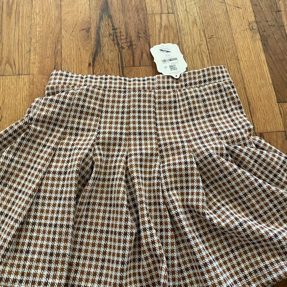 Plaid skirt
